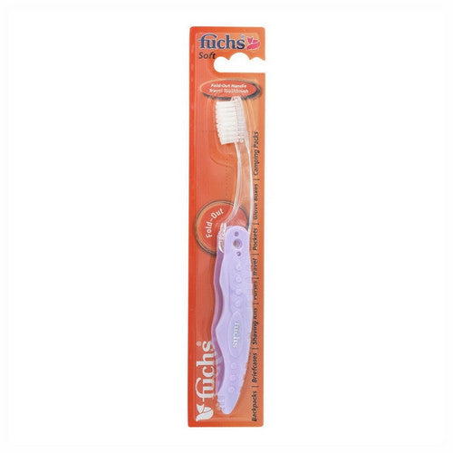 Pocket Nylon Toothbrush 1 Count by Fuchs Brushes