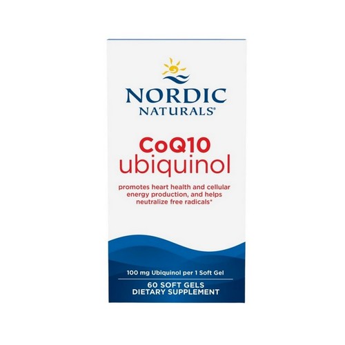 Nordic CoQ 10 Ubiquinol 60 Softgels by Nordic Naturals