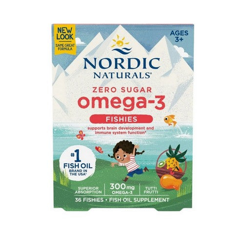 Nordic Omega-3 Jellies Tutti Frutti 36  Count by Nordic Naturals