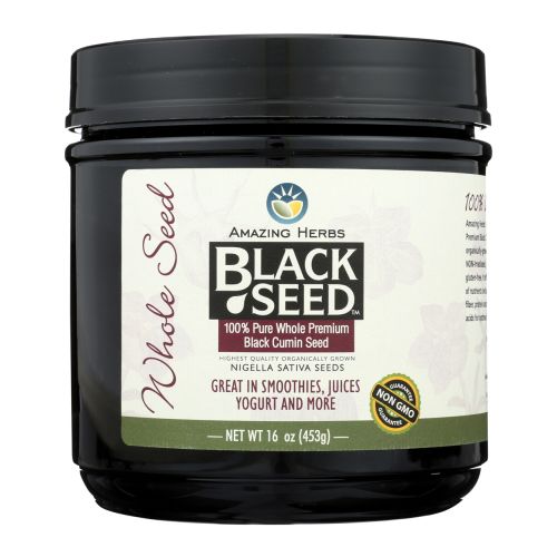 Black Seed Whole 16 oz by Amazing Herbs