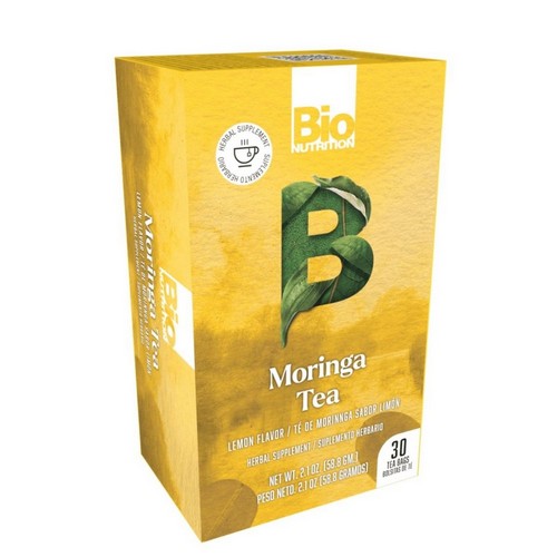 Moringa Tea Lemon Lemon 30 Bags by Bio Nutrition Inc