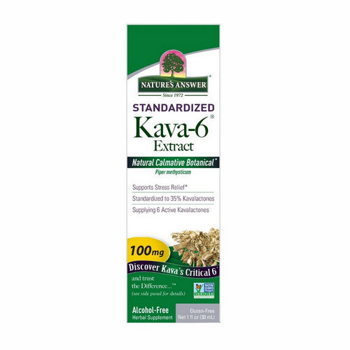 Kava-6 Alcohol Free 1 Oz by Nature's Answer
