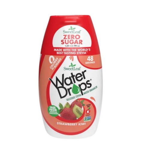 Sweet Drop Water Enhancer Strawberry Kiwi 1.62 oz by Sweetleaf Stevia