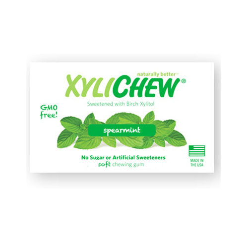 XyliChew Gum Jar Spearmint 60 CT by Xylichew