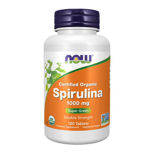 Organic Spirulina 120 Tabs by Now Foods