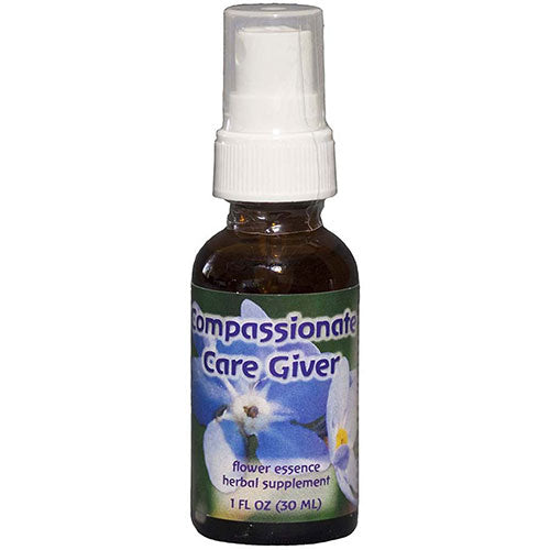 Compassionate Care Giver Flower Essence Formula Spray 1 Oz by Flower Essence Services
