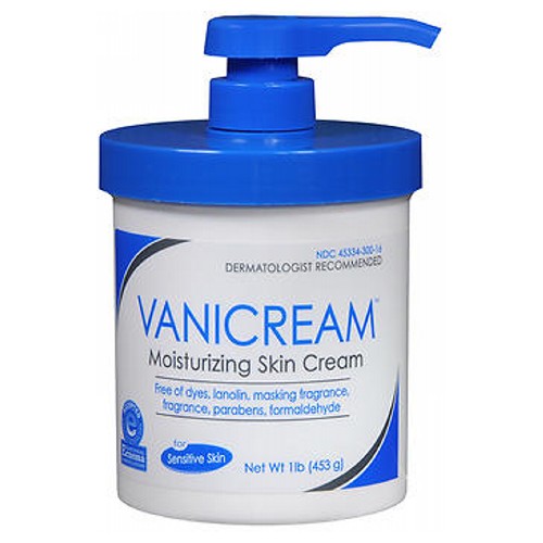 Moisturizing Cream For Sensitive Skin With Pump 1 Lb by Vanicream