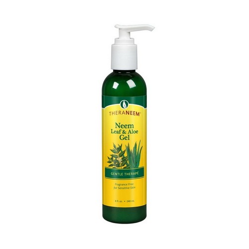  Neem Leaf And Aloe Gel Gentle Therape Fragrance Free 8 Oz by TheraNeem Naturals