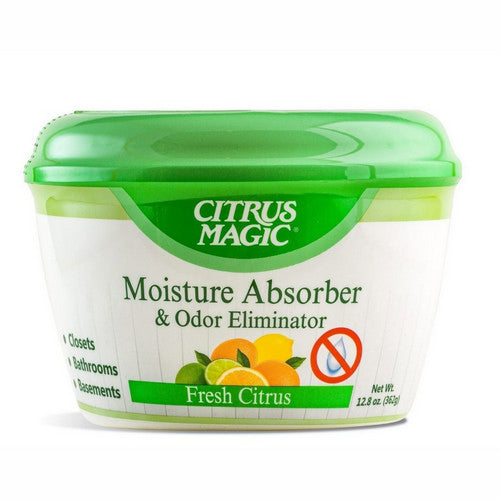Moisture Absorber And Odor Eliminator Solid Fresh Citrus 12.8 Oz by Citrus Magic