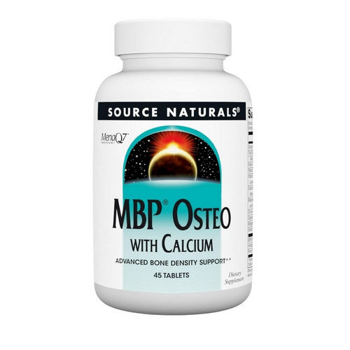 MBP Osteo With Calcium 45 Tabs by Source Naturals