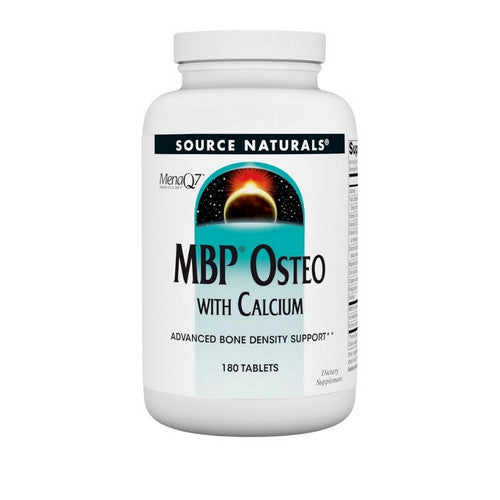 MBP Osteo With Calcium 180 Tabs by Source Naturals