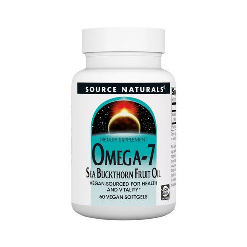 Omega-7 Sea Buckthorn Oil 60 SoftGels by Source Naturals