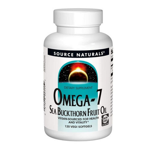 Omega-7 Sea Buckthorn Oil 120 Sgels by Source Naturals
