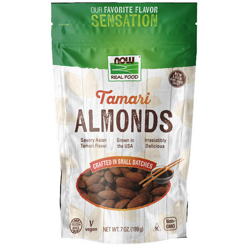 Tamari Almonds 7 Oz by Now Foods