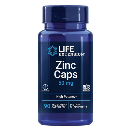 Zinc Caps 90 Count by Life Extension