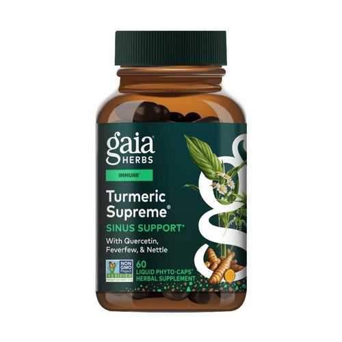 Turmeric Supreme Allergy 60 Caps by Gaia Herbs
