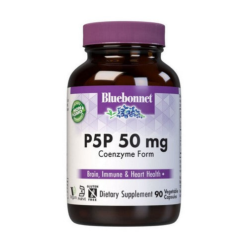Cellular Active P-5-P 90 Veg Caps by Bluebonnet Nutrition