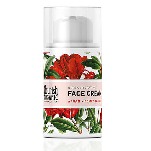 Organic Ultra Hydrating Face Cream With Pomegranate And Argan 1.7 Oz by Nourish
