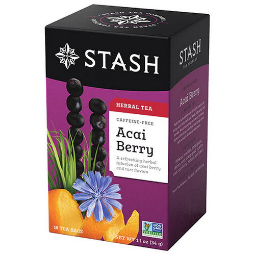 Acai Berry Tea Caffeine Free 18 Bags by Stash Tea