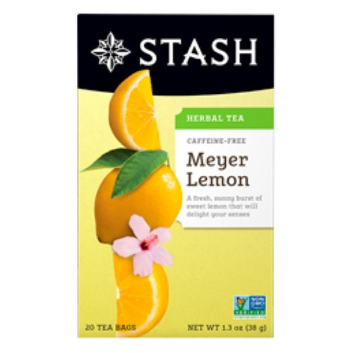 Meyer Lemon Tea Caffeine Free 20 Bags by Stash Tea