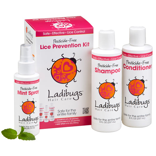 Lice Prevention Kit 3 PC by Ladibugs Inc