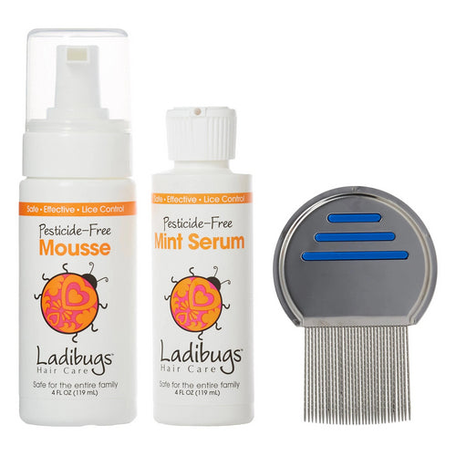 Lice Elimination Kit 3 Pc by Ladibugs Inc