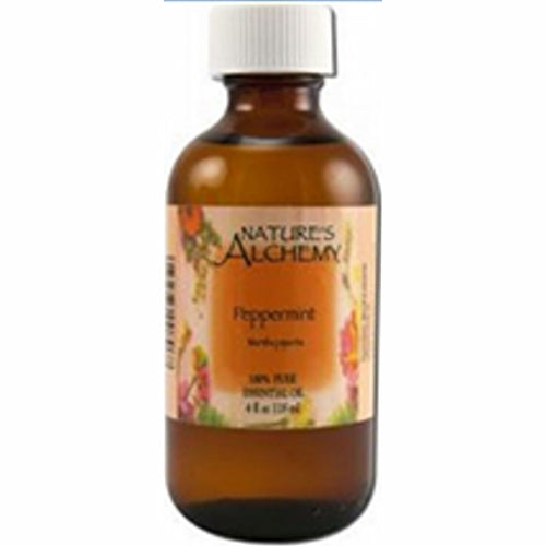 Essential Oil Peppermint 4 Oz by Natures Alchemy