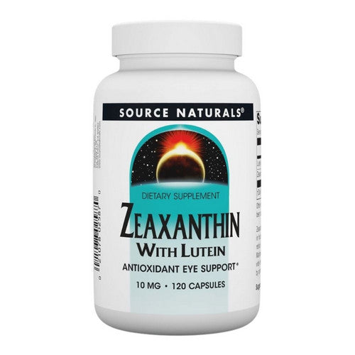 Zeaxanthin with Lutein 120 Caps by Source Naturals