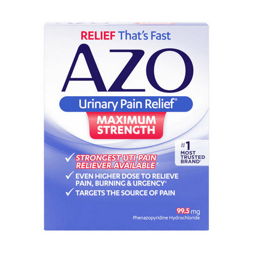 Urinary Pain Relief Maximum Strength 24 Tabs by Azo