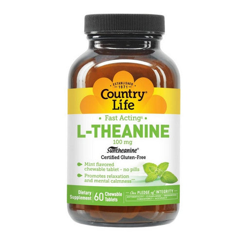 L-Theanine 60 Loz by Country Life