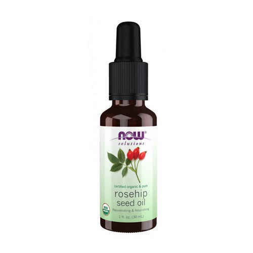 Organic Rose Hip Seed Oil 1 oz by Now Foods