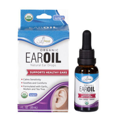 Organic Ear Oil 1 Oz by Wallys Natural Products