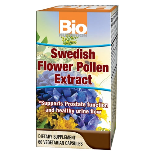 Swedish Flower Pollen Extract 60 Veg Caps by Bio Nutrition Inc