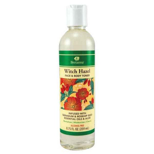 Witch Hazel Geranium Rose Hip 8.75 Oz by Bretanna