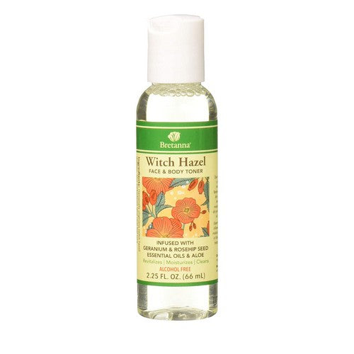 Witch Hazel Geranium Rose Hip 2.25 Oz by Bretanna