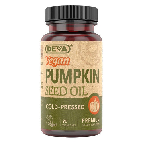 Vegan Pumpkin Seed Oil 90 Veg Caps by Deva Vegan Vitamins