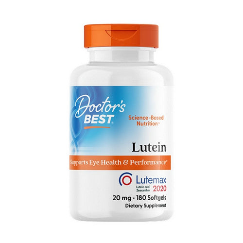 Lutein With Lutemax 2020 180 Softgels by Doctors Best
