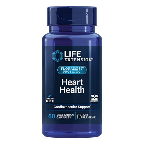 Florassist Heart Health Probiotic 60 Caps by Life Extension