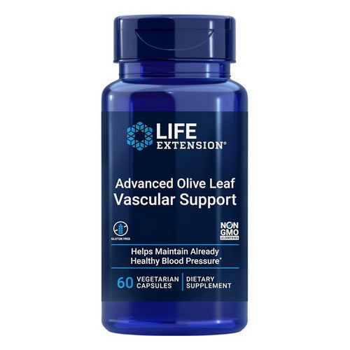 Advanced Olive Leaf Vascular Support With Celery Seed Extract 60 Vcaps by Life Extension