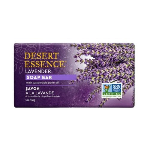 Lavender Bar Soap 5 Oz by Desert Essence