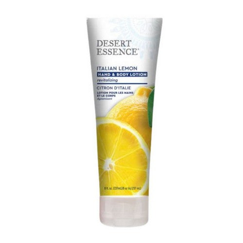 Energizing Hand And Body Lotion Italian Lemon 8 Oz by Desert Essence