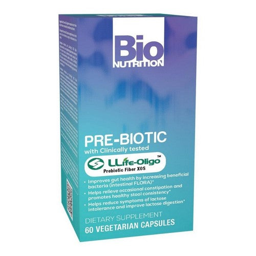 Pre-Biotic with LLife-Oligo Prebiotic Fiber XOS 60 Veg Caps by Bio Nutrition Inc
