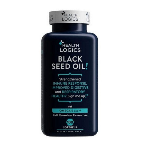 Black Seed Oil 100 Caps by Health Logics