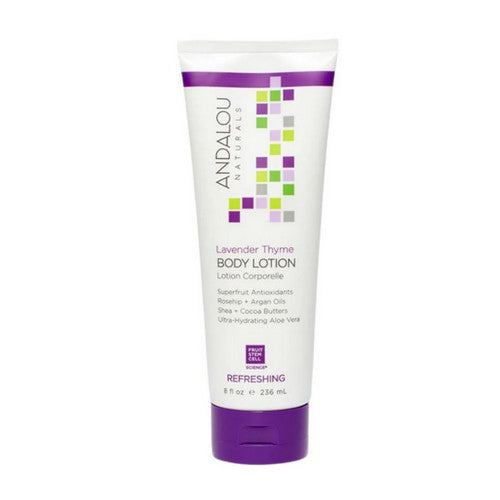 Body Lotion Refreshing Lavender Thyme 8 Oz by Andalou Naturals