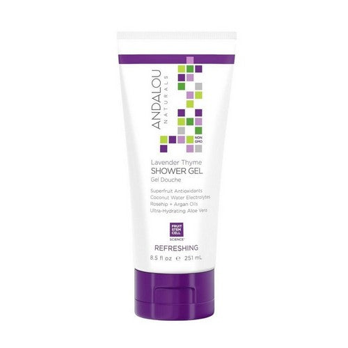Shower Gel Lavender Thyme Refreshing 8.5 Oz by Andalou Naturals