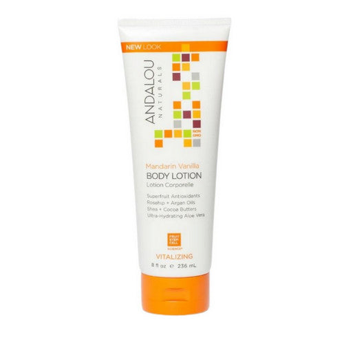 Body Lotion Vitalizing Mandarin Vanilla 8 Oz by Andalou Naturals