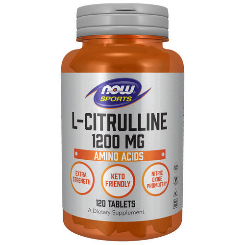 L-Citrulline 120 Tabs by Now Foods