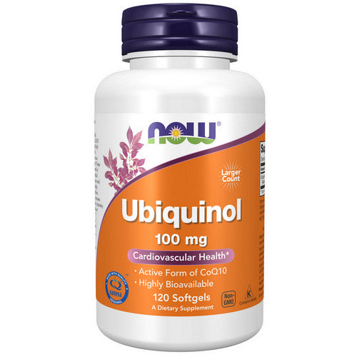 Ubiquinol 120 Softgels by Now Foods