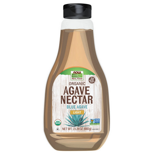 Organic Light Amber Agave Nectar 23.28 Oz by Now Foods