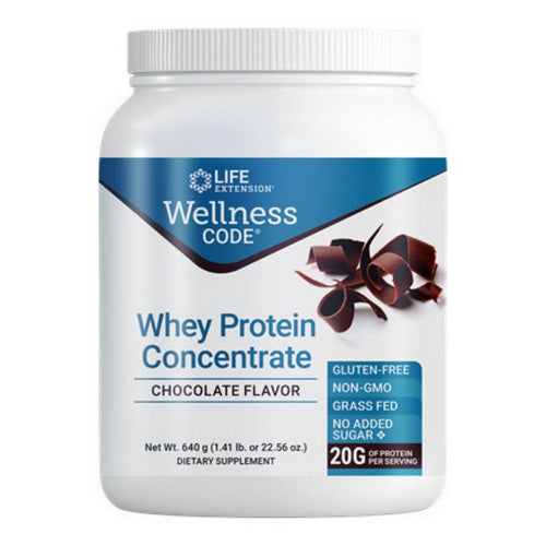 Whey Protein Concentrate Chocolate Flavor 660 Grams by Life Extension